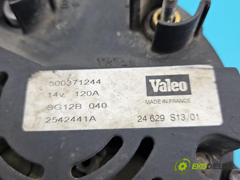 Fiat Ducato II 1994-2006 2.8 jtd 127hp manual 93,5 kW 2800 cm3 5- Alternator 500371244 (Alternátor)