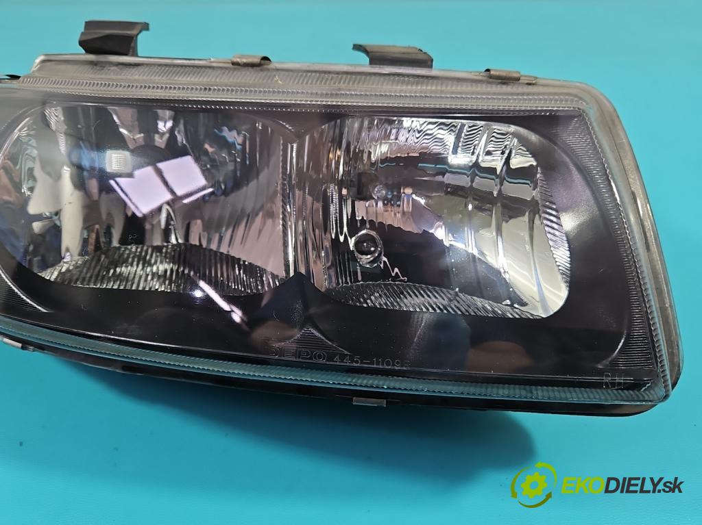 Seat Leon I 1999-2005 1.9 tdi 90 HP manual 66 kW 1896 cm3 5- Reflektor: pravý  (Svetlo predné pravé)