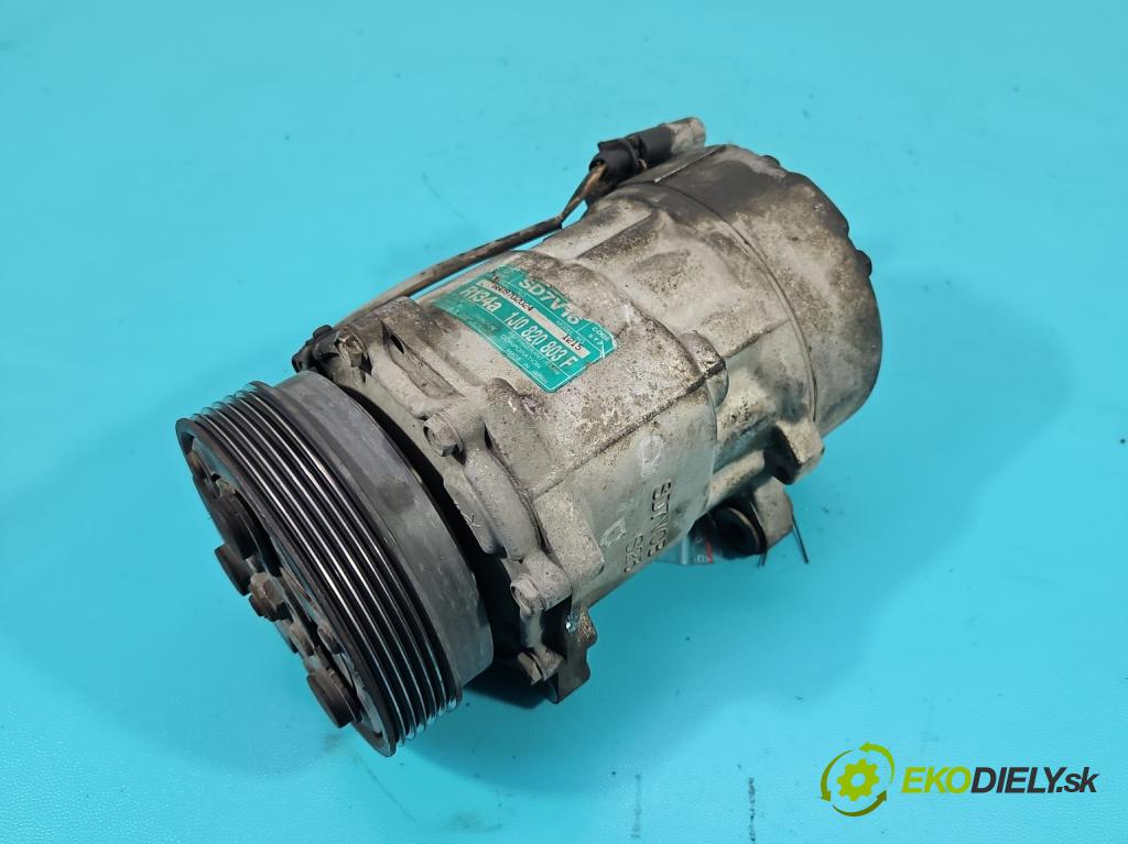 Seat Leon I 1999-2005 1.9 tdi 90 HP manual 66 kW 1896 cm3 5- Kompresor: klimatizácie 1J0820803F (Kompresor klimatizácie)