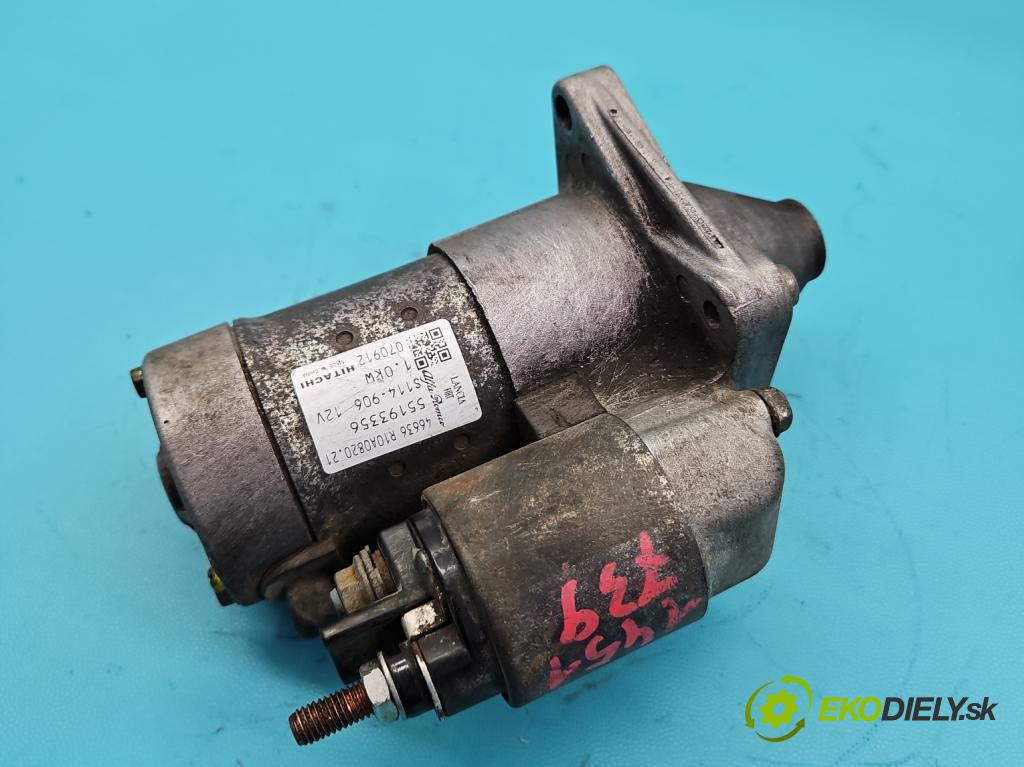 Fiat Stilo 1.2 16V 80 HP manual 59 kW 1242 cm3 5- štartér 55193356 (Štartér)