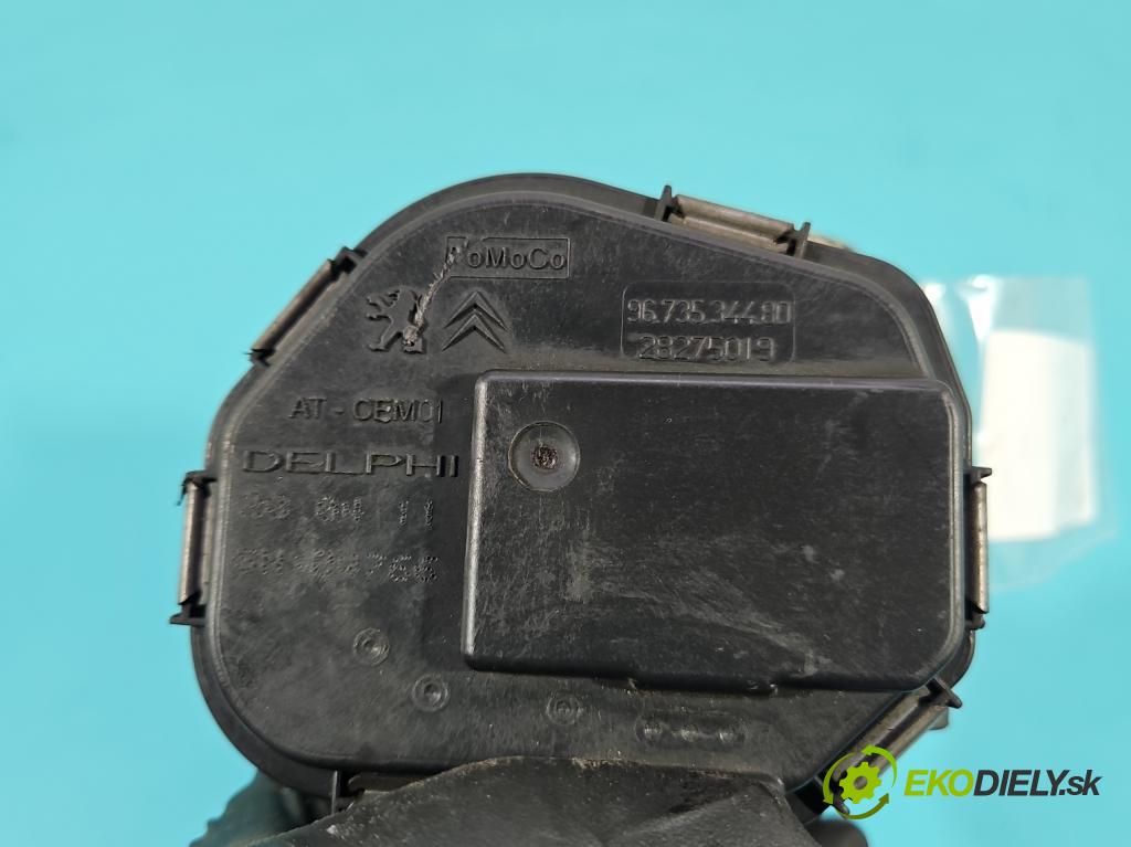 Ford Focus Mk3 2010-2018 1.6 tdci 95 HP manual 70 kW 1560 cm3 5- klapka 9673534480 (Škrtiaca klapka)