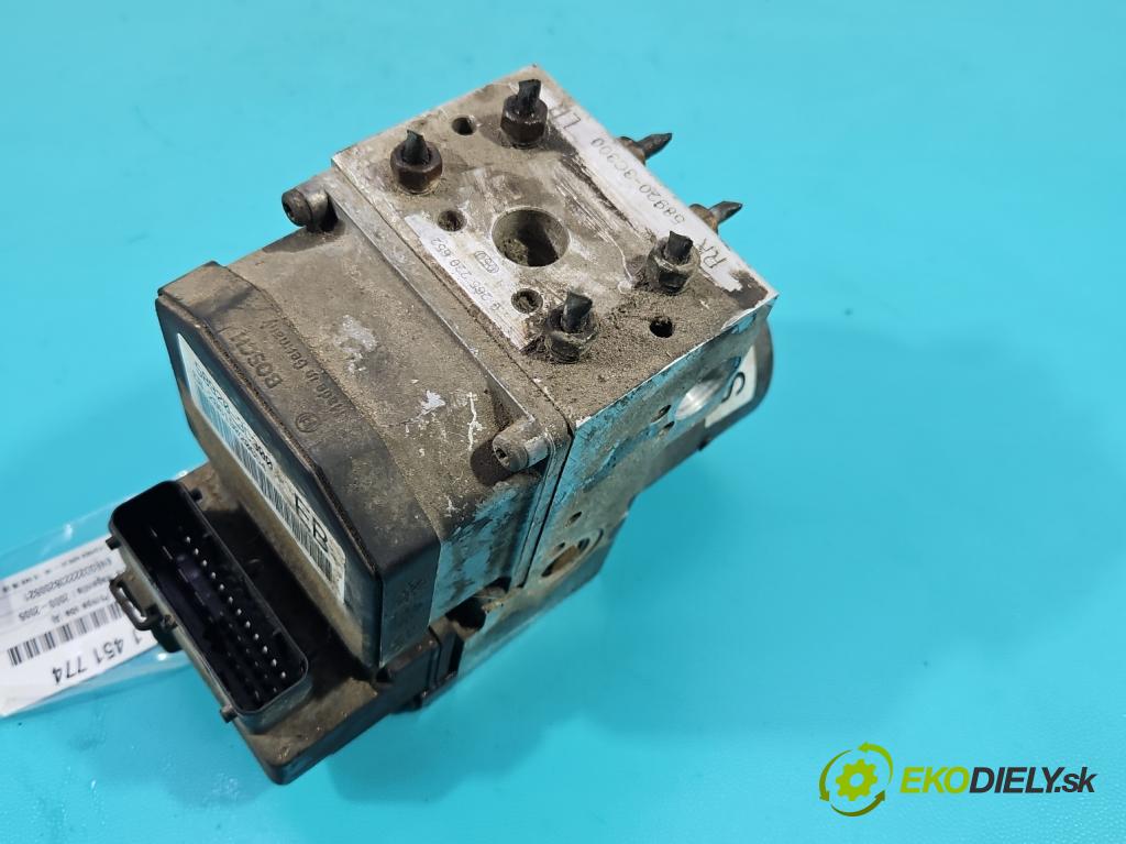 Kia Magentis I 2000-2005 2.0 16V 136 HP manual 100 kW 1997 cm3 4- čerpadlo abs 0265220652 (Pumpa ABS)