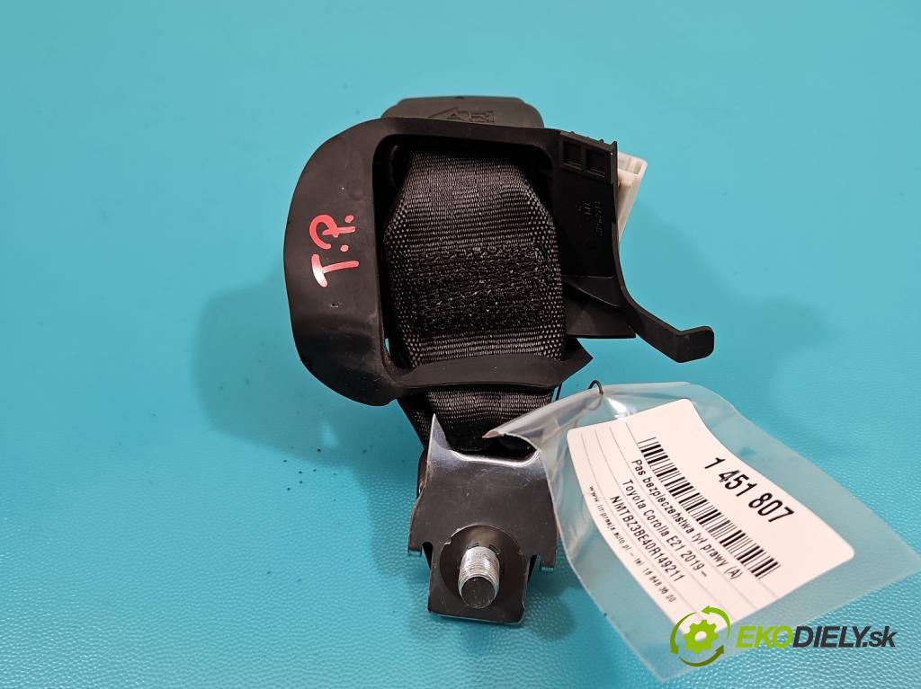 Toyota Corolla E21 2019- 1.8 16V 98 hp automatic 72 kW 1798 cm3 4- stěna bezpečnost zadní pravý