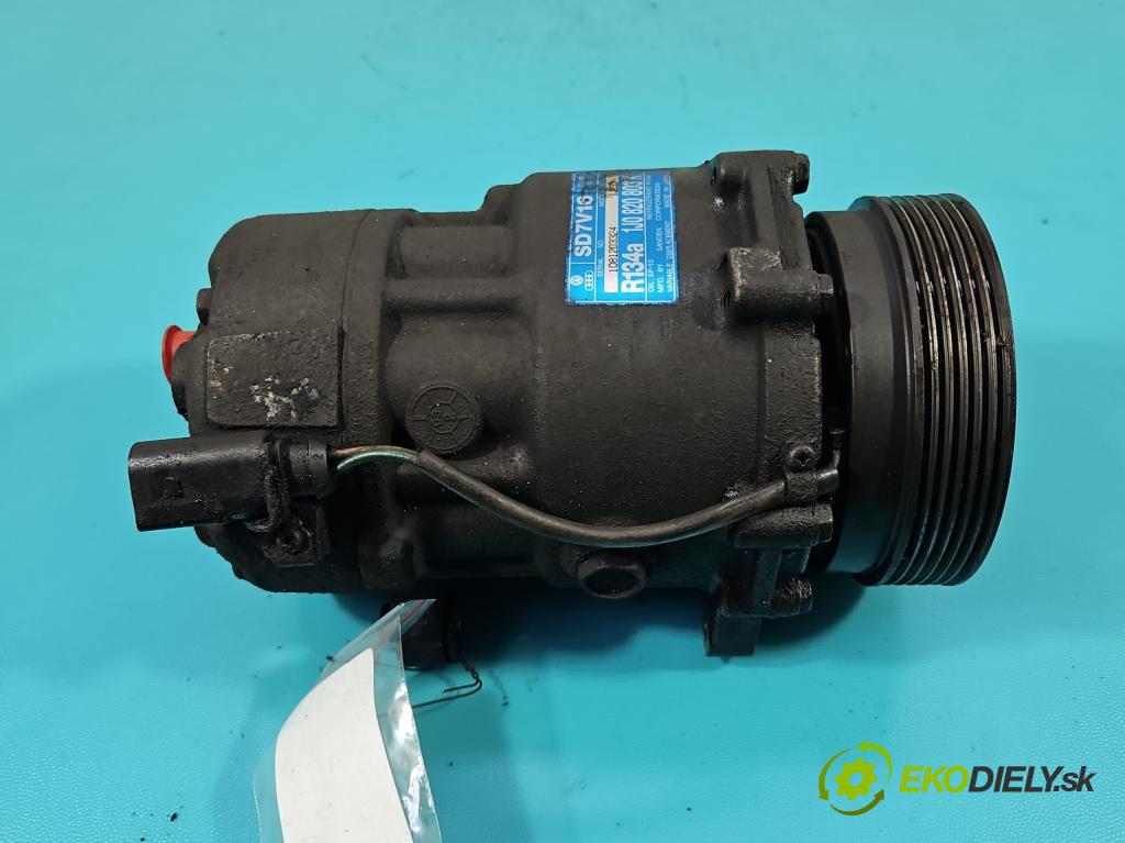 Seat Toledo II 1998-2004 1.9 tdi 110 HP manual 81 kW 1896 cm3 4- Kompresor: klimatizácie 1J0820803K (Kompresor klimatizácie)