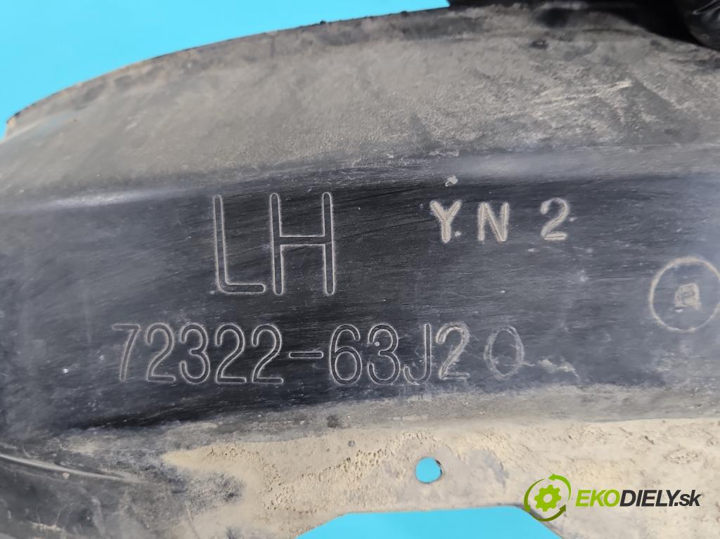 Suzuki Swift Mk6 2005-2010 1.6 16V 125 hp manual 92 kW 1586 cm3 3- blatník: přední levé 72322-63J20