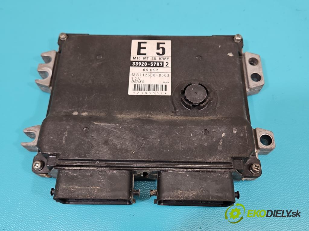 Suzuki Swift Mk6 2005-2010 1.6 16V 125 HP manual 92 kW 1586 cm3 3- riadiaca jednotka motora 33920-57K7