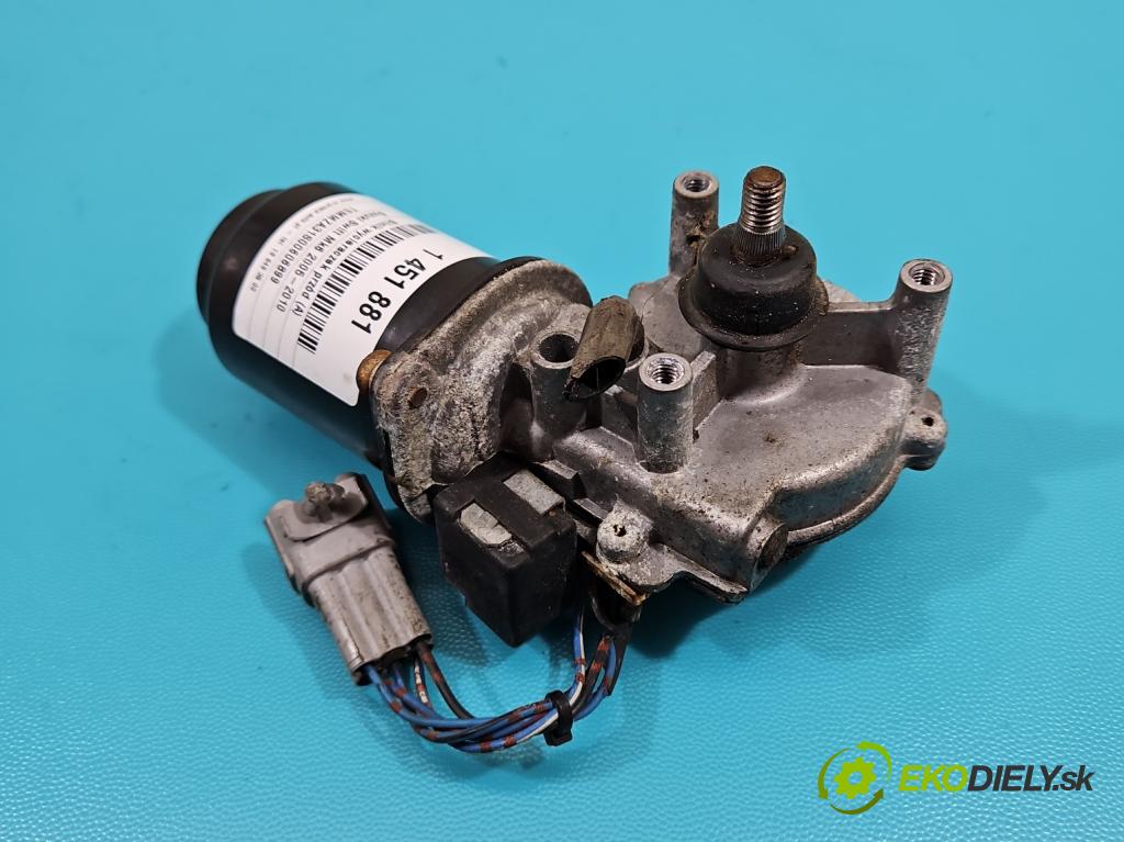 Suzuki Swift Mk6 2005-2010 1.6 16V 125 hp manual 92 kW 1586 cm3 3- motor stěračů přední 