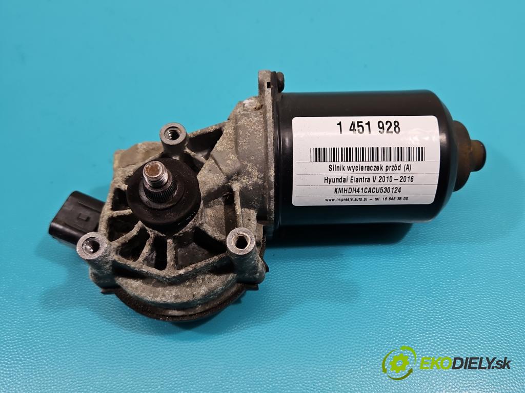 Hyundai Elantra V 2010-2016 1.6 GDI 132  HP manual 97 kW 1591 cm3 4- motor stieračov predné 98100-3X000