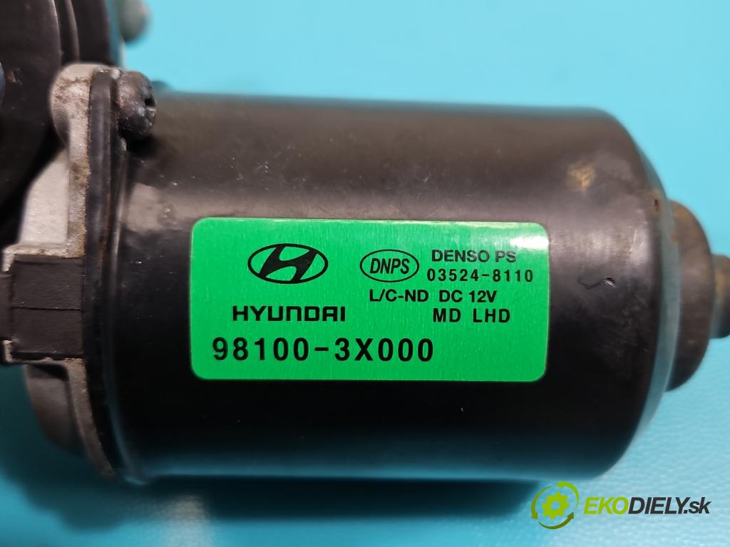 Hyundai Elantra V 2010-2016 1.6 GDI 132  HP manual 97 kW 1591 cm3 4- motor stieračov predné 98100-3X000