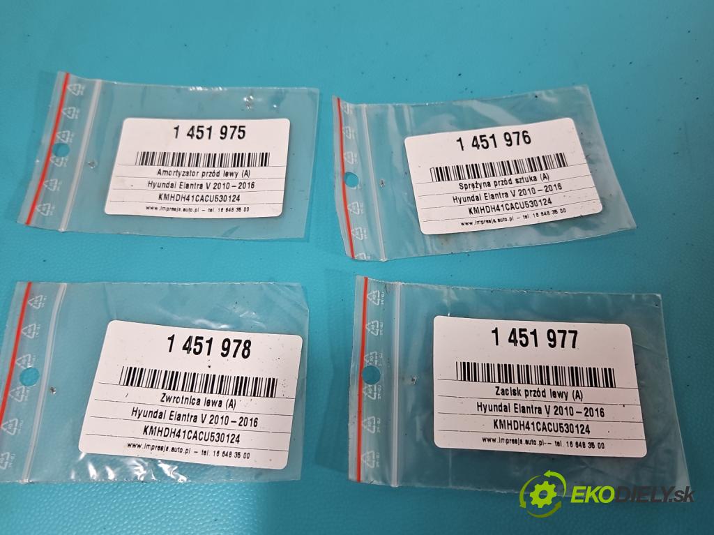 Hyundai Elantra V 2010-2016 1.6 GDI 132 hp manual 97 kW 1591 cm3 4- náboj levé  (Náboje)