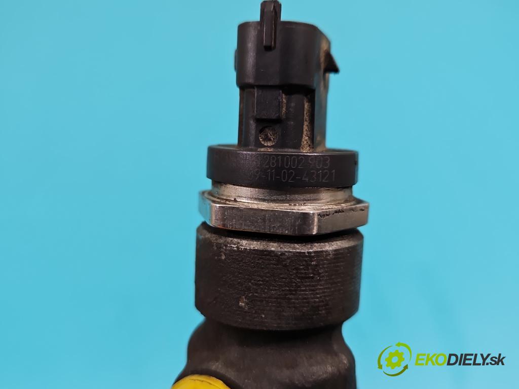 Fiat Doblo I 2001-2010 1,3.0 jtd 75 HP manual 55 kW 1248 cm3 5- lišta vstrekovacia 0445214194 (Vstrekovacia lišta)