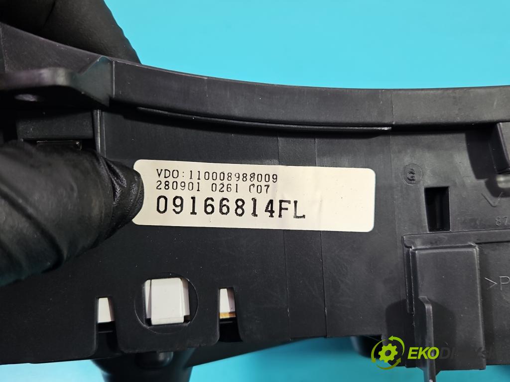 Opel Corsa C 2000-2006 1.0 12V 58 HP manual 43 kW 973 cm3 3- riadiaca jednotka motora 24443795