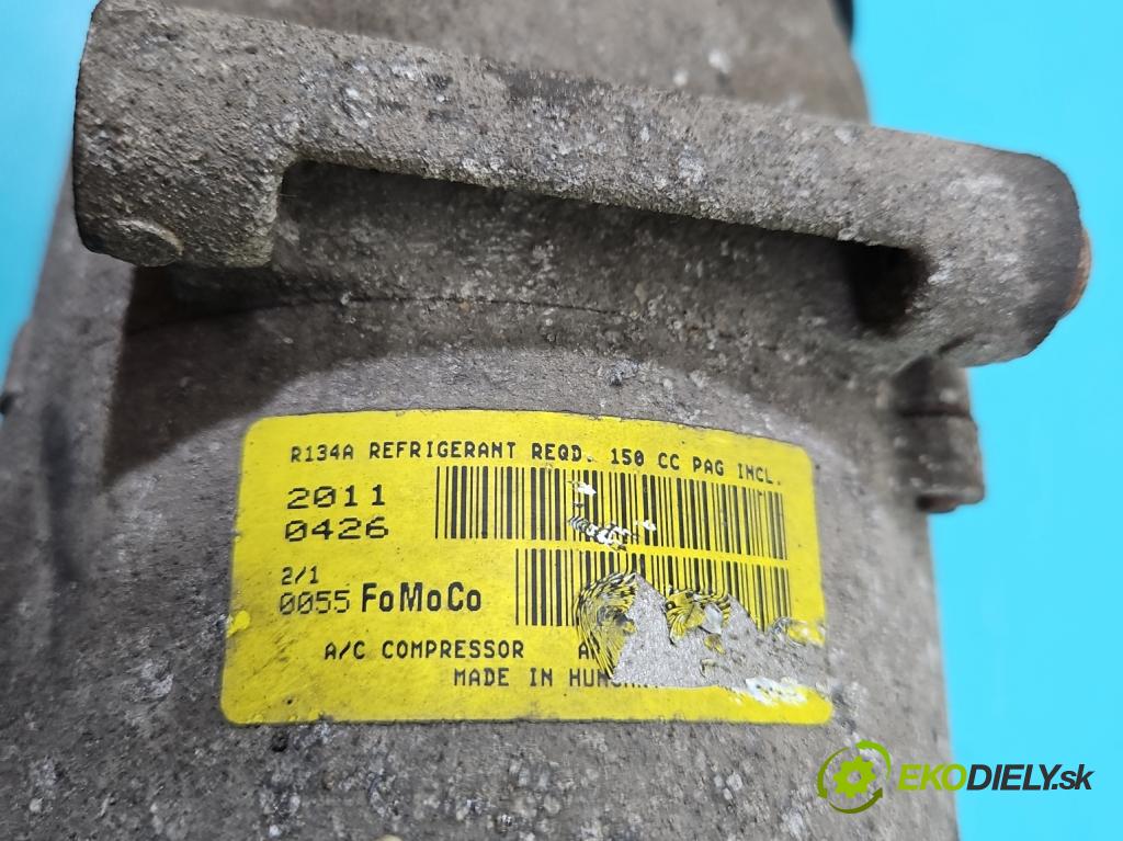 Ford Focus Mk3 2010-2018 1.6 tdci 95 HP manual 70 kW 1560 cm3 5- Kompresor: klimatizácie  (Kompresor klimatizácie)