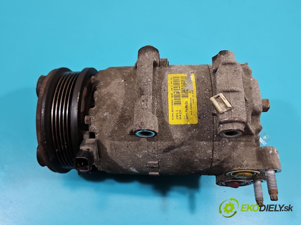 Ford Focus Mk3 2010-2018 1.6 tdci 95 HP manual 70 kW 1560 cm3 5- Kompresor: klimatizácie  (Kompresor klimatizácie)