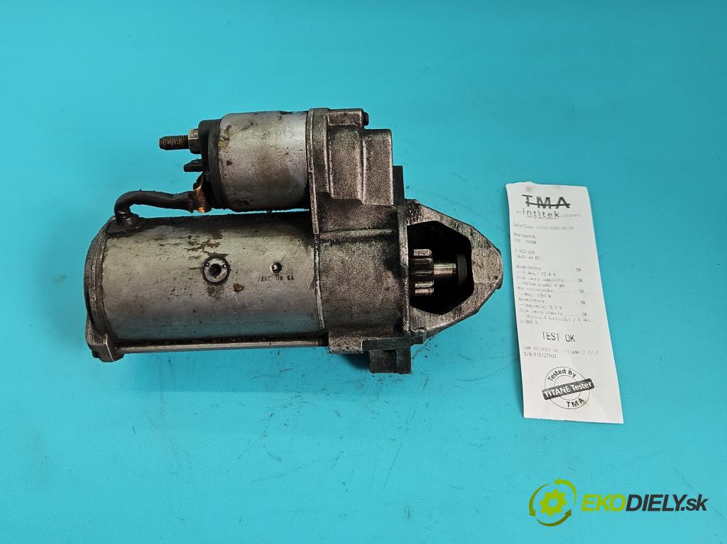 Audi A4 B5 1994-2001 1.9 tdi 116 HP manual 85 kW 1896 cm3 5- štartér  (Štartér)