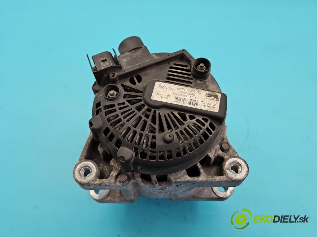 Ford Focus Mk3 2010-2018 1.6 tdci 95 HP manual 70 kW 1560 cm3 5- Alternator AV6N-10300-DC (Alternátor)