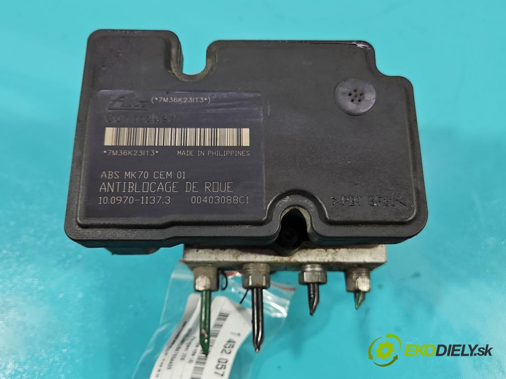 Peugeot 206 1.6 16V 109 HP automatic 80 kW 1587 cm3 5- čerpadlo abs 10.0970-1137.3 (Pumpa ABS)