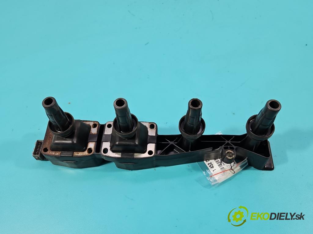 Peugeot 206 1.6 16V 109 HP automatic 80 kW 1587 cm3 5- cievka zapaľovacia 9636337880 (Zapaľovacia cievka)