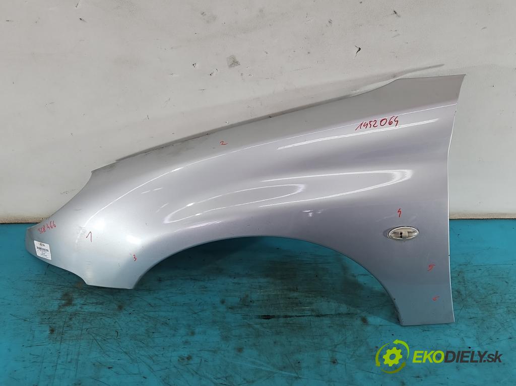 Peugeot 206 1.6 16V 109 hp automatic 80 kW 1587 cm3 5- blatnik přední levý  (Predné ľavé)