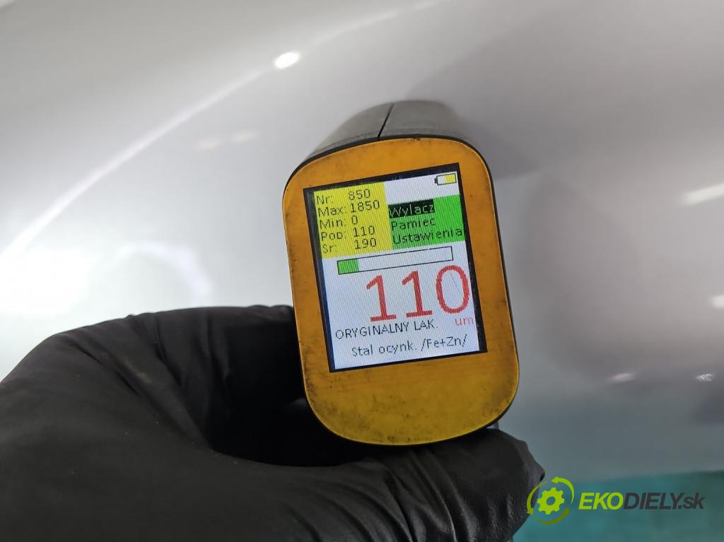 Peugeot 206 1.6 16V 109 hp automatic 80 kW 1587 cm3 5- blatnik přední levý  (Predné ľavé)