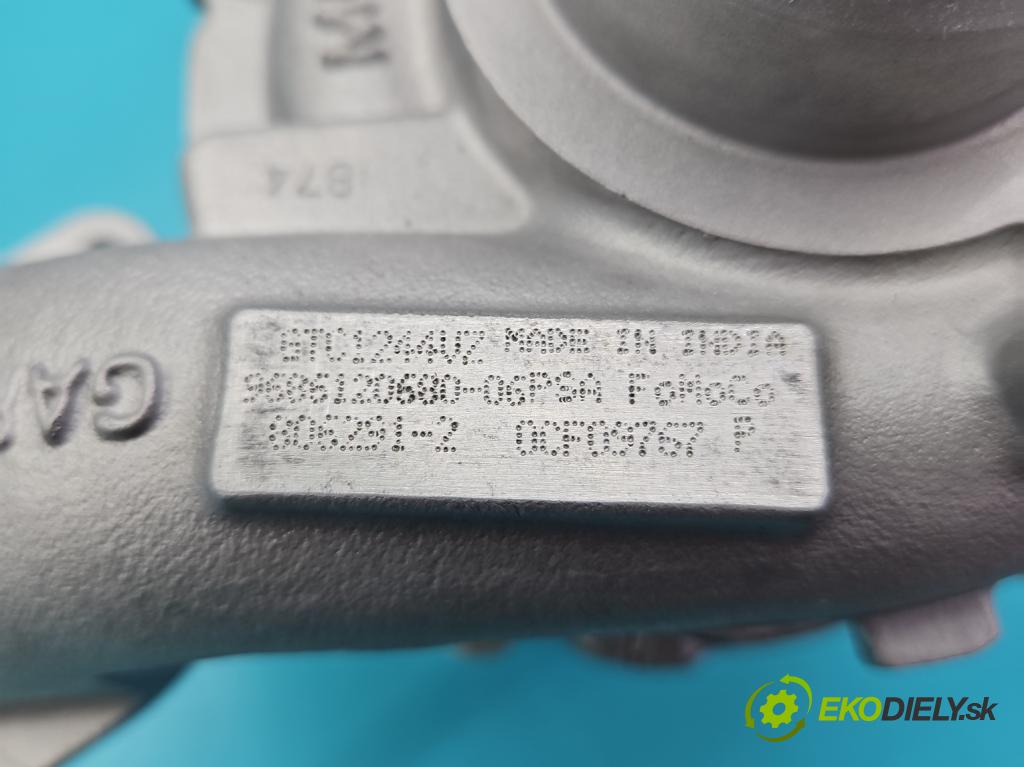 Ford Focus Mk3 2010-2018 1.6 tdci 95 hp manual 70 kW 1560 cm3 5- Turbodmychadlo repasováno 806291-2