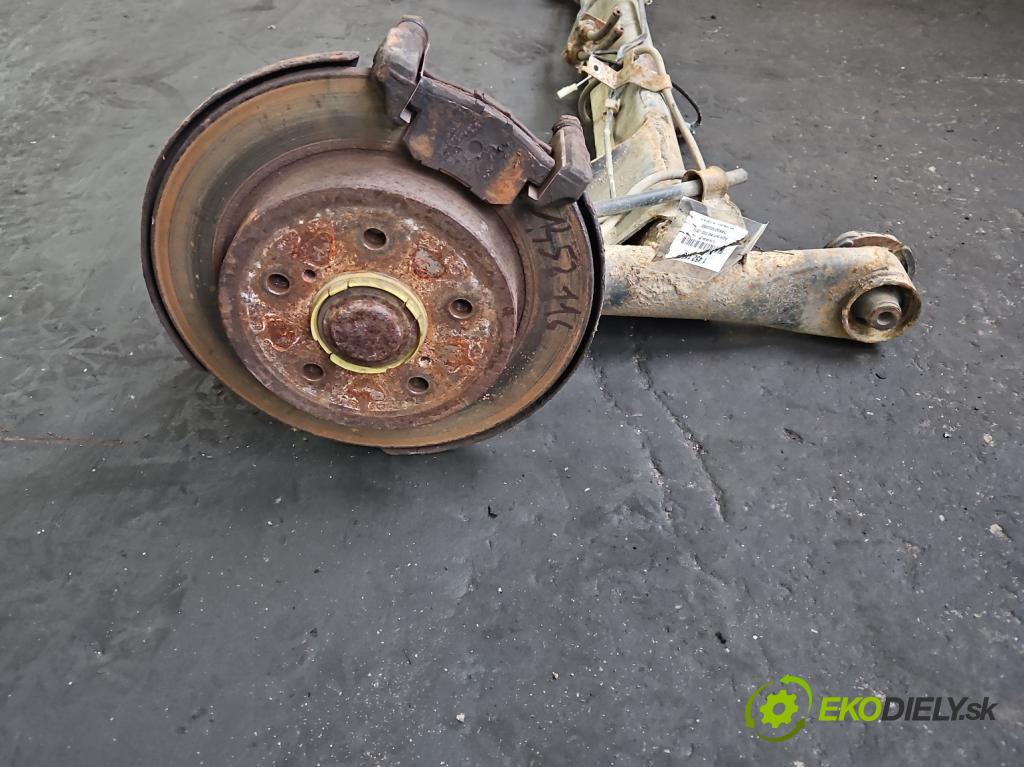 Suzuki Swift Mk6 2005-2010 1.6 16V 125 hp manual 92 kW 1586 cm3 3- zadní výztuha  (Výztuhy zadní)