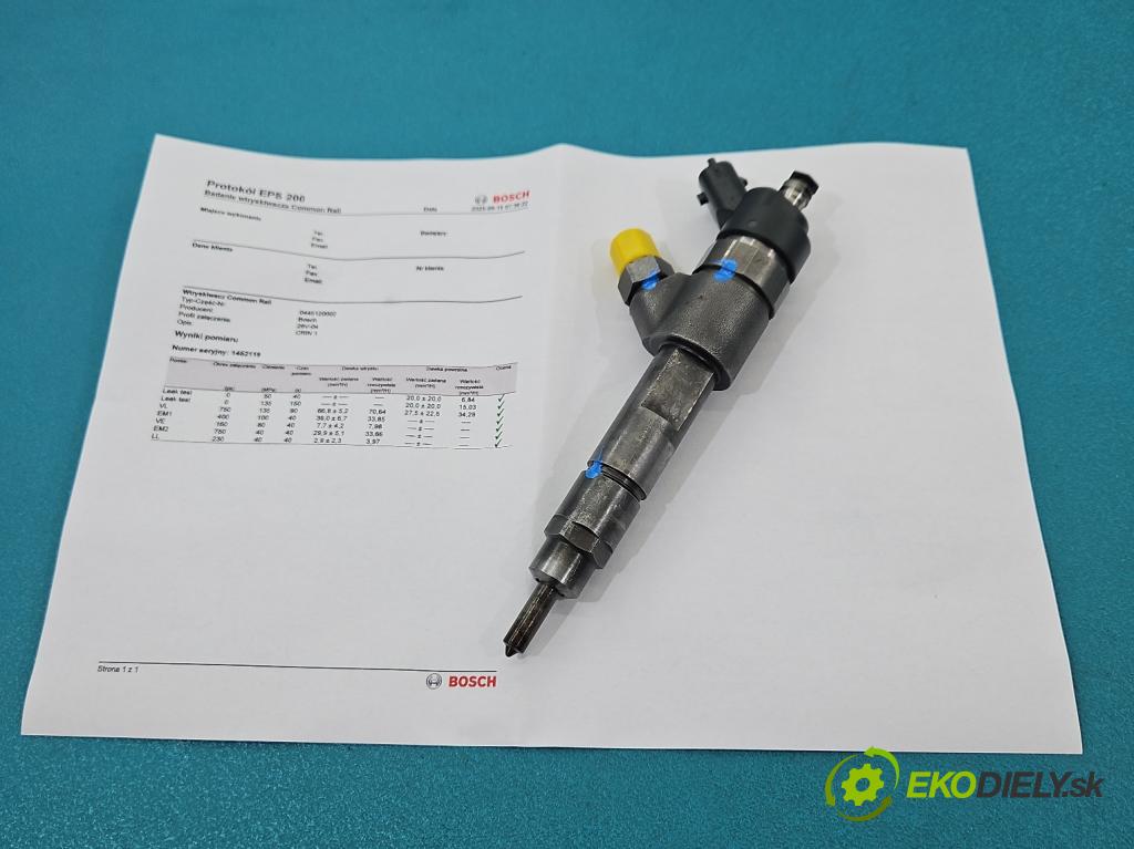 Fiat Ducato II 1994-2006 2.8 jtd 127hp manual 93,5 kW 2800 cm3 5- vstrek 0445120002 (Vstrekovač paliva)