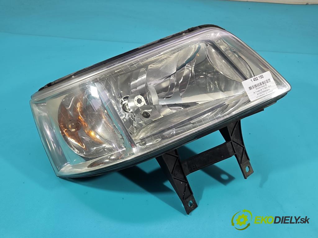 Vw Transporter T5 2003-2015 1.9 tdi 105 HP manual 77 kW 1896 cm3 5- Reflektor: pravý  (Svetlo predné pravé)