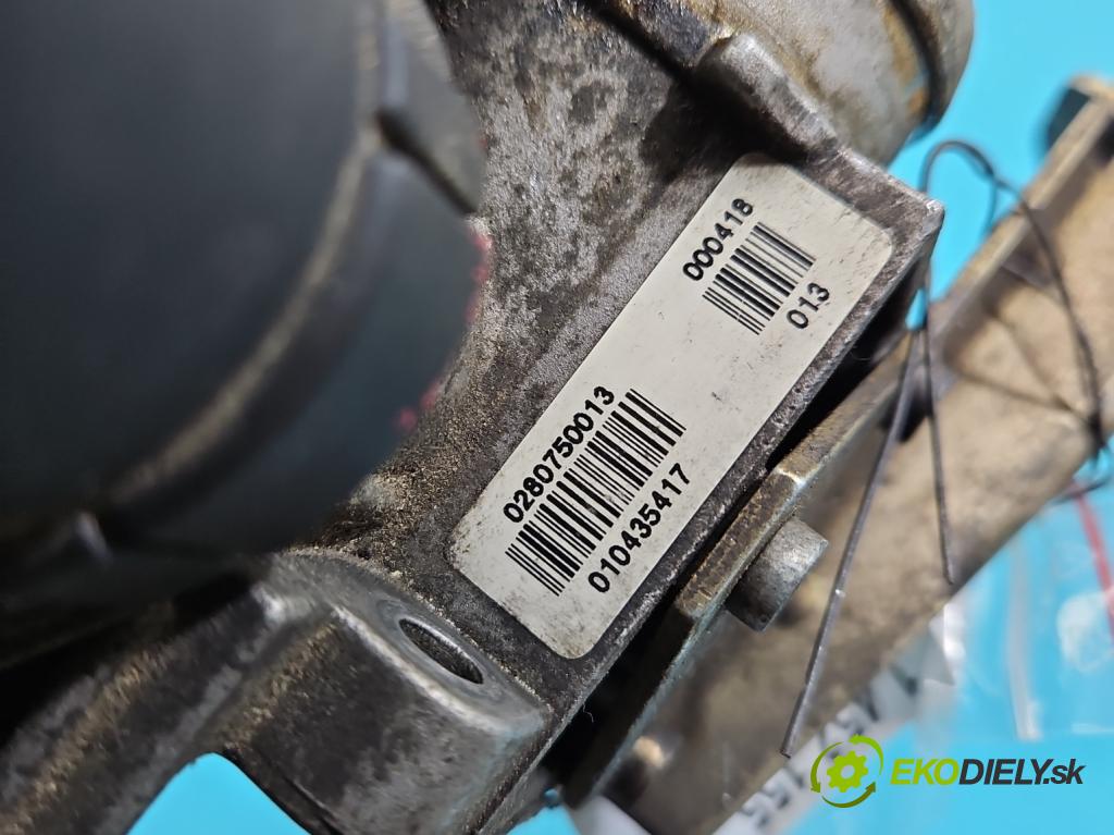 Fiat Bravo I 1995-2001 1.2 16V 82 HP manual 60 kW 1242 cm3 3- klapka 0280750013 (Škrtiaca klapka)