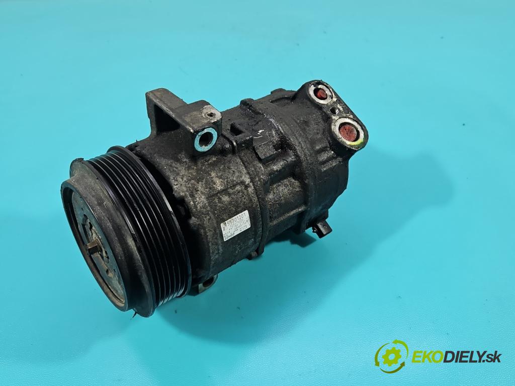Fiat Punto Grande 1.9 jtd 131 HP manual 96 kW 1910 cm3 3- Kompresor: klimatizácie 55701201 (Kompresor klimatizácie)