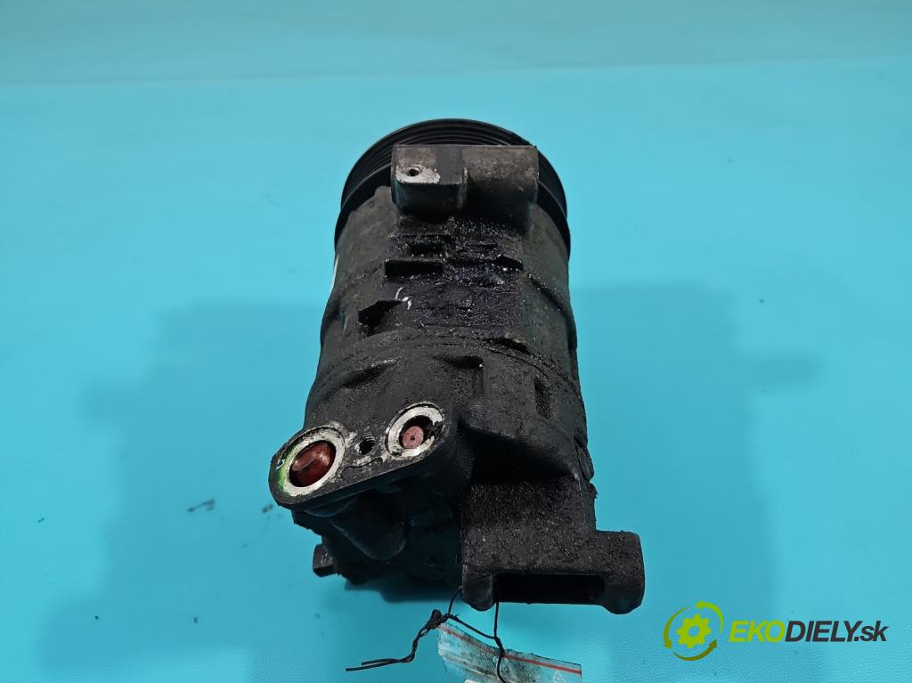 Fiat Punto Grande 1.9 jtd 131 HP manual 96 kW 1910 cm3 3- Kompresor: klimatizácie 55701201 (Kompresor klimatizácie)