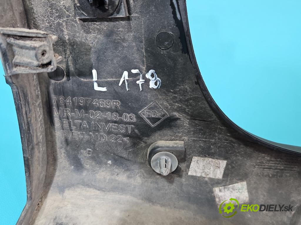 Dacia Sandero III 2020- 1.0 Tce 91KM manual 67 kW 999 cm3 5- lišta práh: levé 764197469R (Prahová lišta)