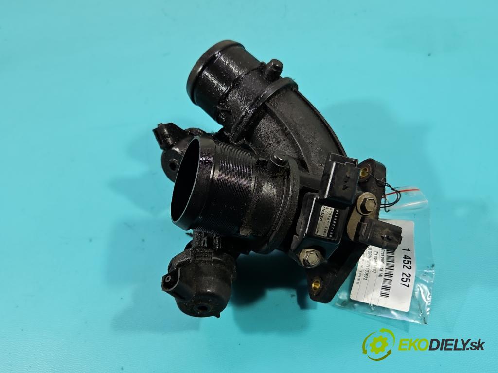 Peugeot 407 2.0 hdi 136 HP manual 100 kW 1997 cm3 4- klapka 9646846380 (Škrtiaca klapka)