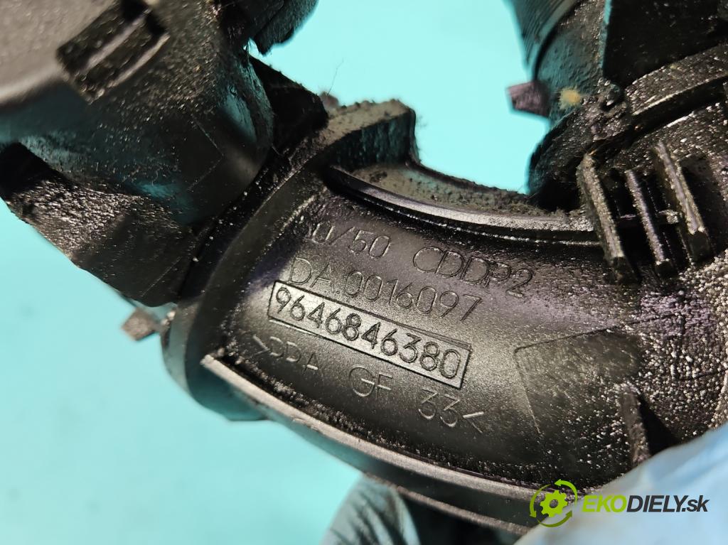 Peugeot 407 2.0 hdi 136 HP manual 100 kW 1997 cm3 4- klapka 9646846380 (Škrtiaca klapka)