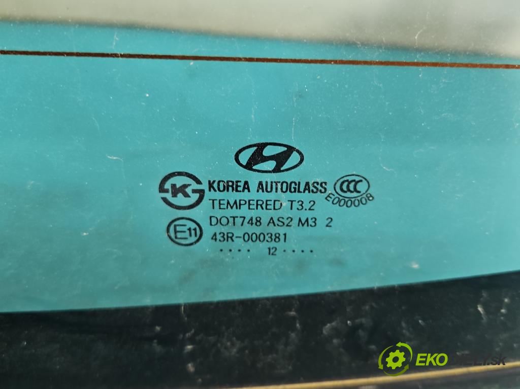 Hyundai Elantra V 2010-2016 1.6 GDI 132  HP manual 97 kW 1591 cm3 4- sklo zadná  (Sklo zadné)