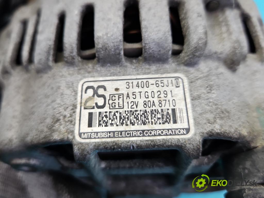Suzuki Swift Mk6 2005-2010 1.6 16V 125 HP manual 92 kW 1586 cm3 3- Alternator 31400-65J10 (Alternátor)