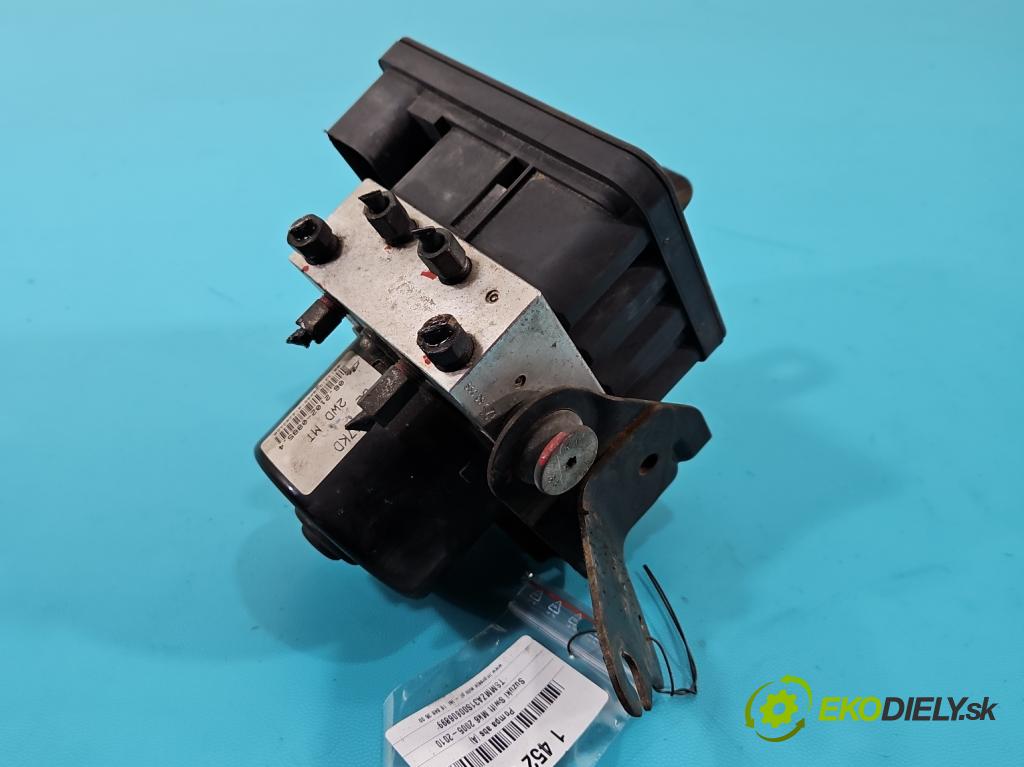 Suzuki Swift Mk6 2005-2010 1.6 16V 125 HP manual 92 kW 1586 cm3 3- čerpadlo abs 06.2102-0885.4 (Pumpa ABS)
