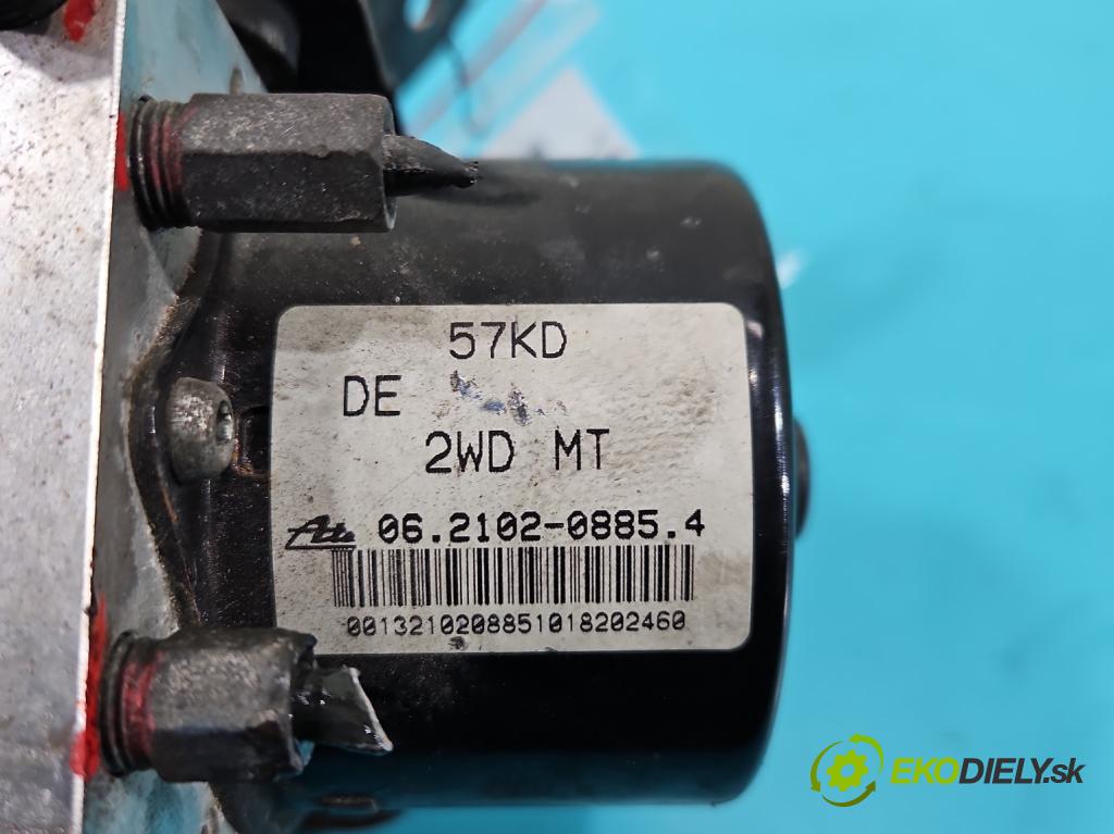 Suzuki Swift Mk6 2005-2010 1.6 16V 125 HP manual 92 kW 1586 cm3 3- čerpadlo abs 06.2102-0885.4 (Pumpa ABS)