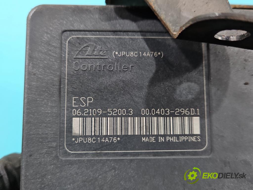 Suzuki Swift Mk6 2005-2010 1.6 16V 125 HP manual 92 kW 1586 cm3 3- čerpadlo abs 06.2102-0885.4 (Pumpa ABS)