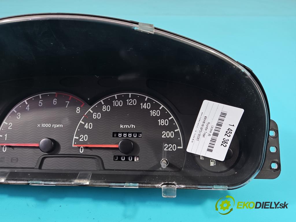 Hyundai Trajet 2.0 16V 136 HP manual 100 kW 1997 cm3 5- prístrojovka/ budíky 94003-3A410 (Prístrojová doska)