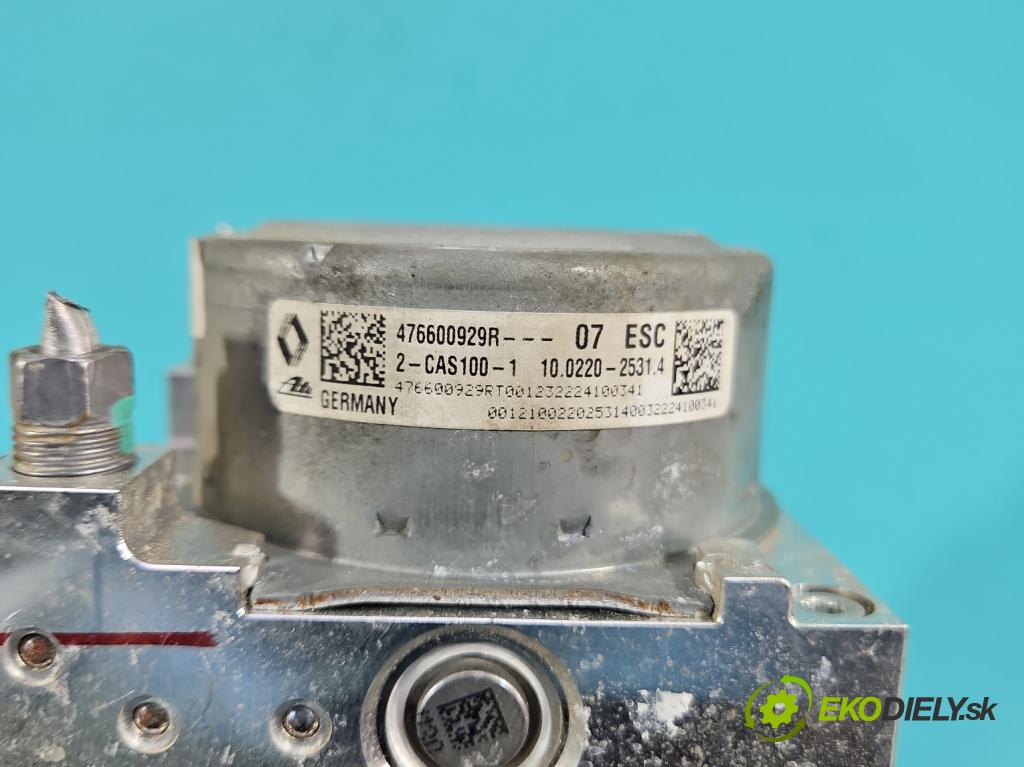 Dacia Sandero III 2020- 1.0 Tce 91 KM manual 67 kW 999 cm3 5- čerpadlo abs 476600929R (Pumpa ABS)