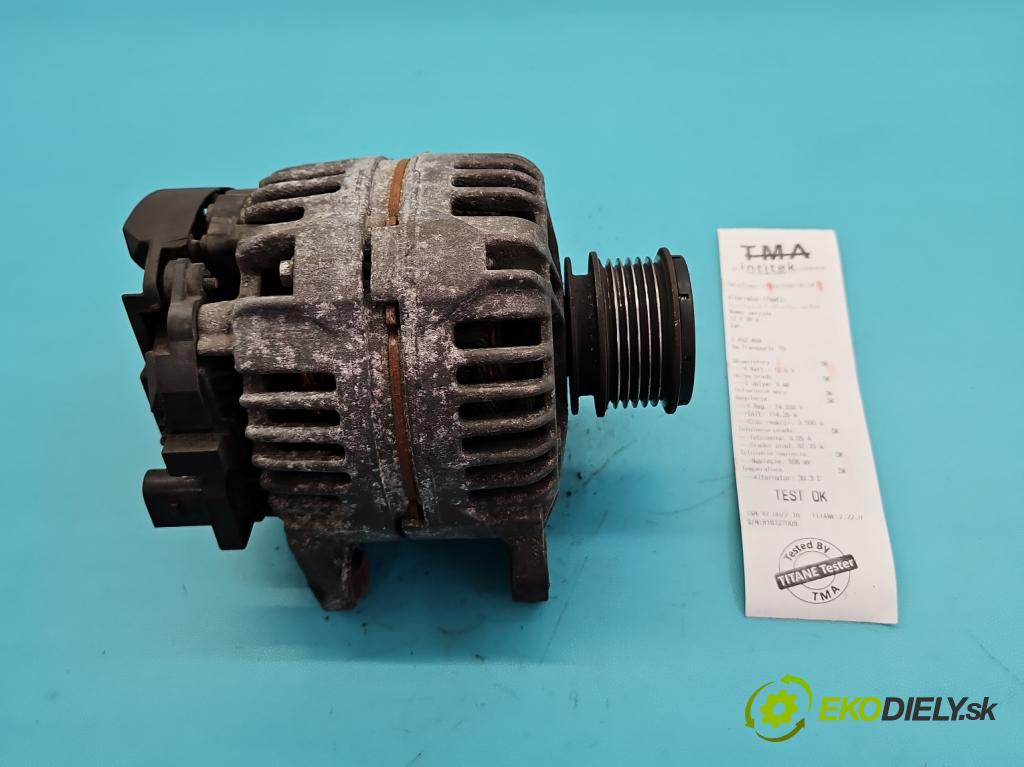 Vw Transporter T5 2003-2015 1.9 tdi 105 HP manual 77 kW 1896 cm3 5- Alternator 038903024D (Alternátor)