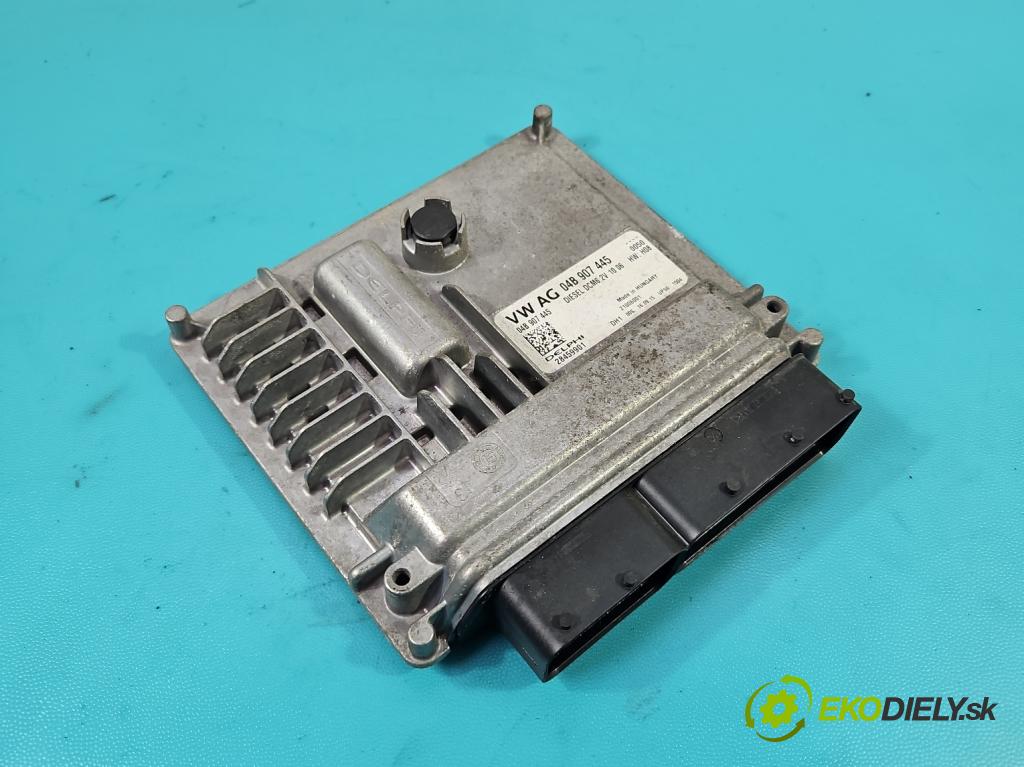 Skoda Fabia III 2014- 2021 1.4 tdi 90 HP manual 66 kW 1422 cm3 5- riadiaca jednotka motora 04B907445