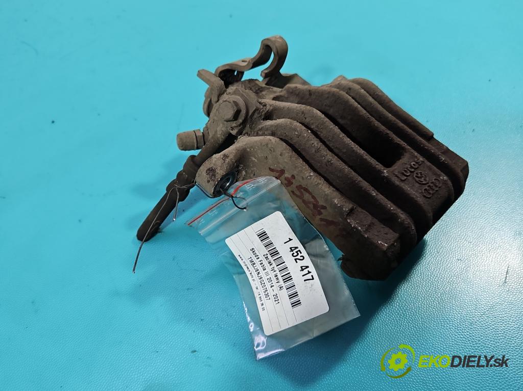 Skoda Fabia III 2014- 2021 1.4 tdi 90 HP manual 66 kW 1422 cm3 5- brzdič zadné ľavý  (Kľučka dverí ostatné)