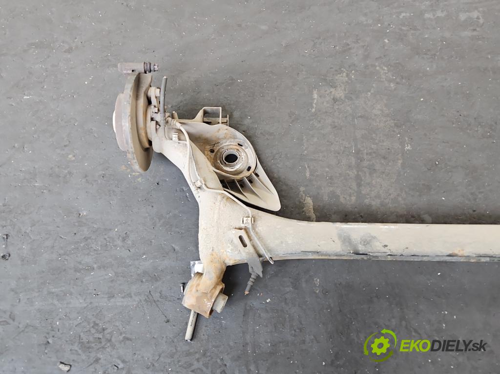 Skoda Fabia III 2014- 2021 1.4 tdi 90 hp manual 66 kW 1422 cm3 5- zadní výztuha  (Výztuhy zadní)