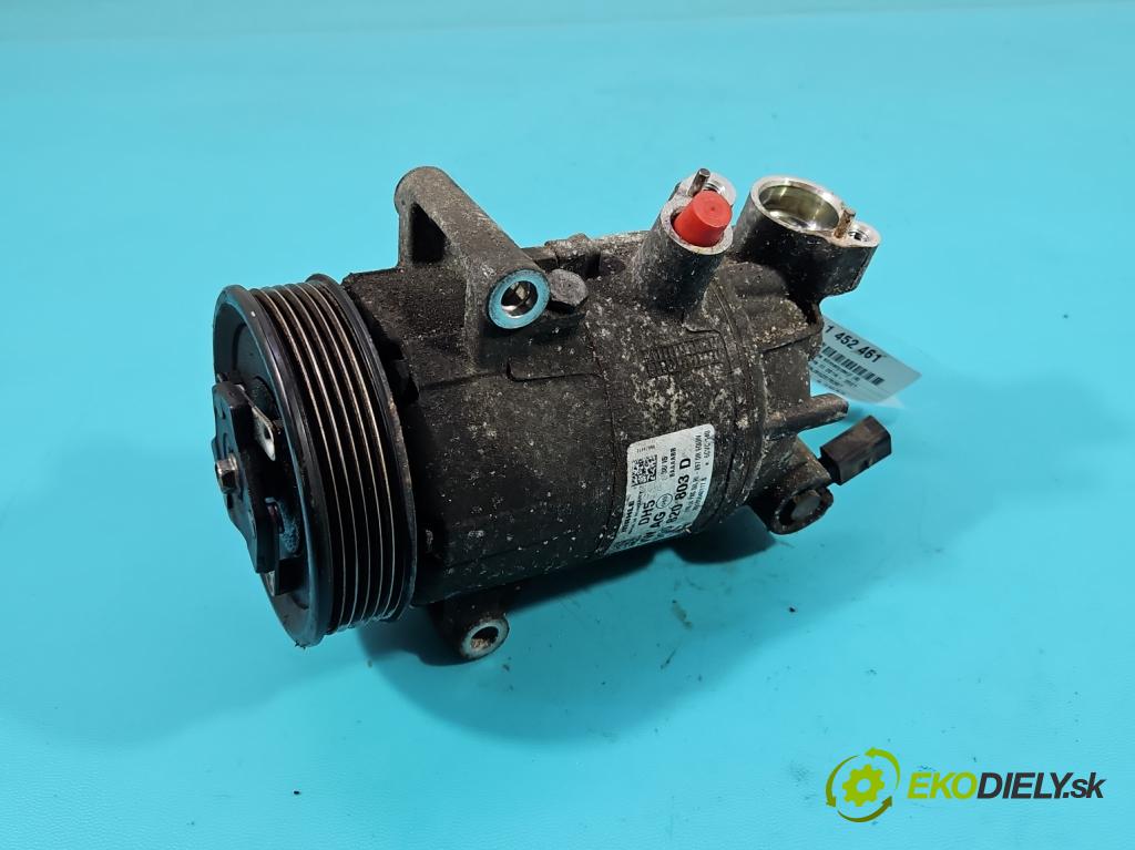 Skoda Fabia III 2014- 2021 1.4 tdi 90 hp manual 66 kW 1422 cm3 5- Kompresor: klíma 5Q0820803D (Kompresory)