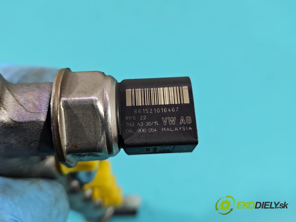 Skoda Fabia III 2014- 2021 1.4 tdi 90 HP manual 66 kW 1422 cm3 5- lišta vstrekovacia 04B130093 (Vstrekovacia lišta)