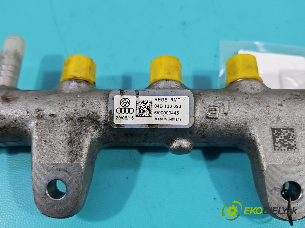 Skoda Fabia III 2014- 2021 1.4 tdi 90 HP manual 66 kW 1422 cm3 5- lišta vstrekovacia 04B130093 (Vstrekovacia lišta)