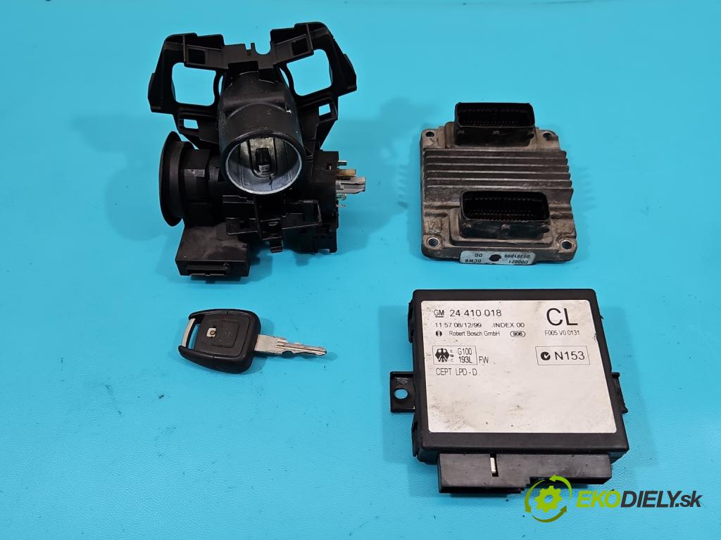 Opel Astra II 1998-2009 1.7 dti 75 HP manual 55 kW 1686 cm3 5- riadiaca jednotka motora 8972314050