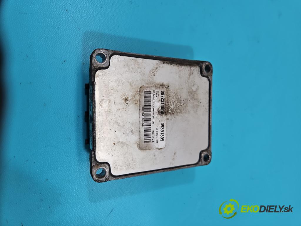 Opel Astra II 1998-2009 1.7 dti 75 HP manual 55 kW 1686 cm3 5- riadiaca jednotka motora 8972314050